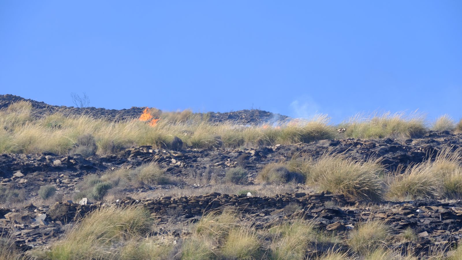 Fotogalería incendio en Castro de Filabres. Almería