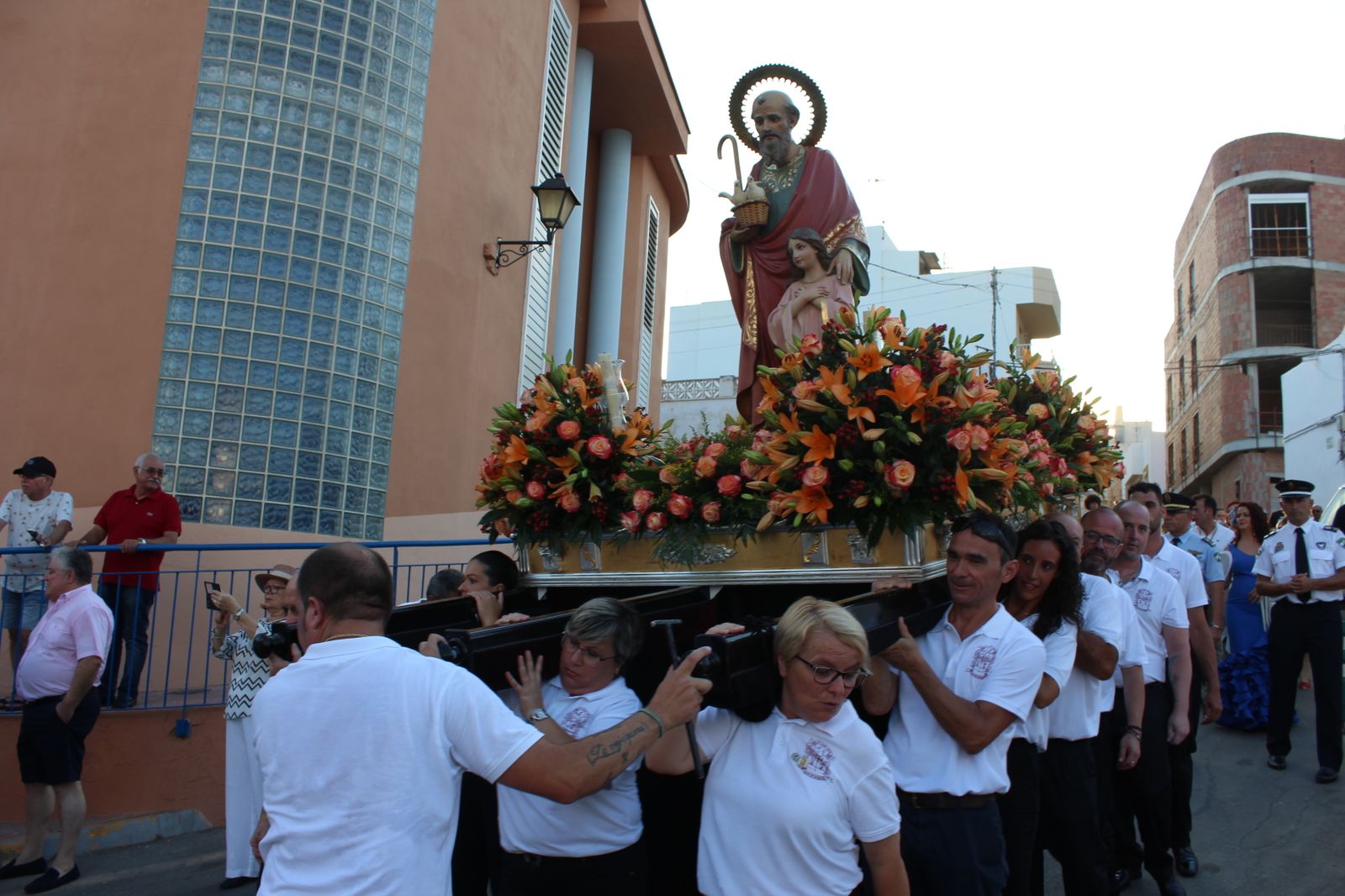 Imágenes de la procesión de San Joaquín en Garrucha