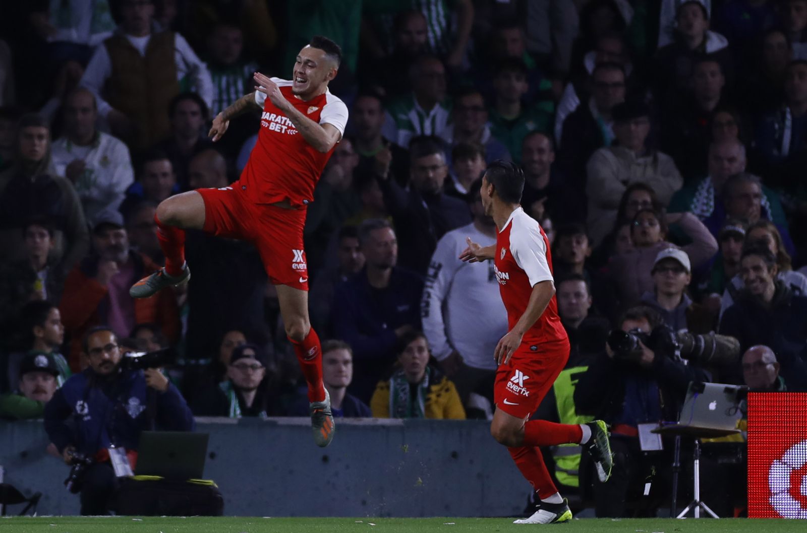La imágenes del Betis-Sevilla fc