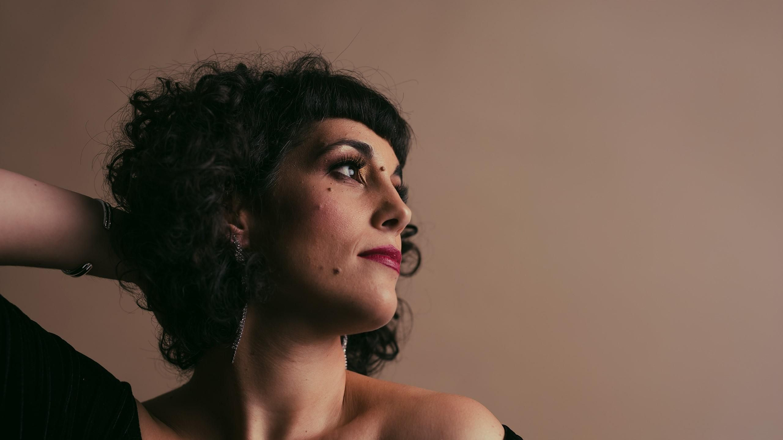 La cantante y compositora de jazz María Esteban