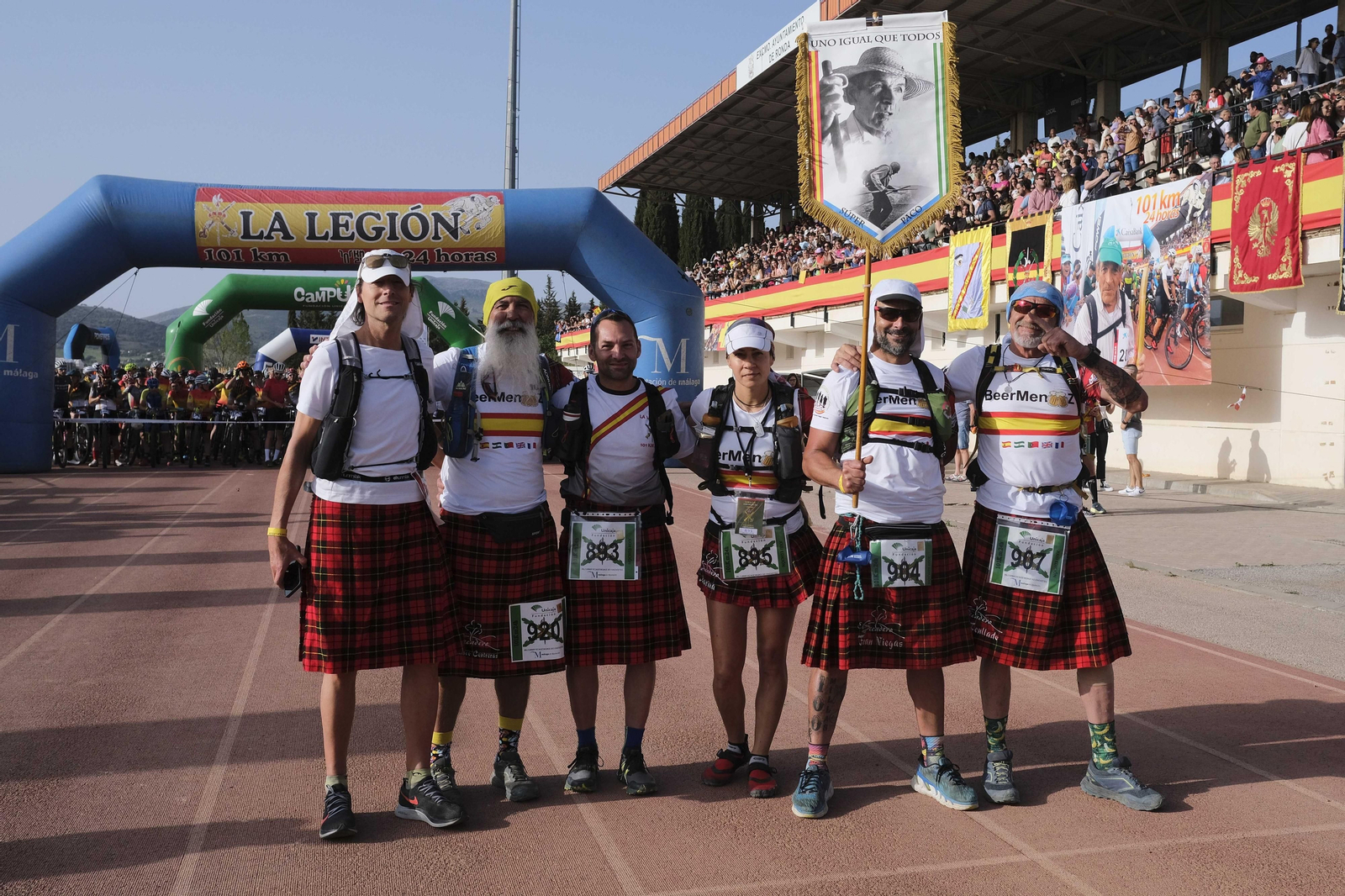 La salida de los 101, en fotos