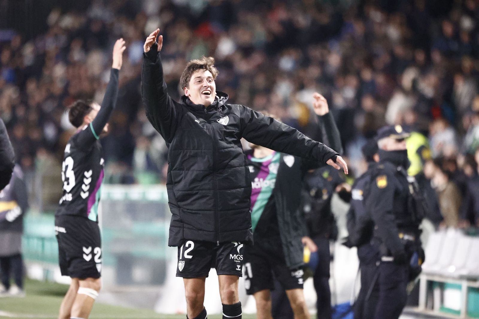 El Córdoba-Málaga CF, en fotos