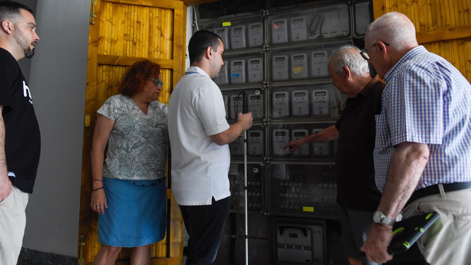 Los contadores del bloque.