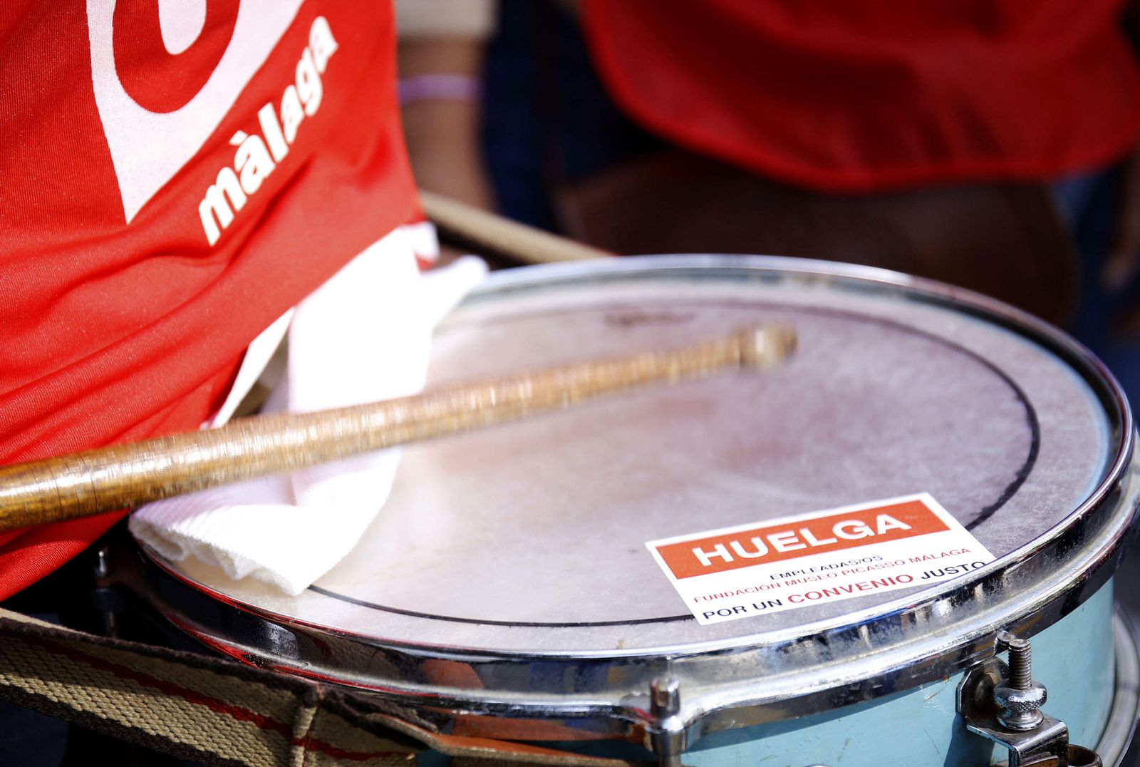 Las mejores fotografías de la manifestación del 1 de mayo en Málaga