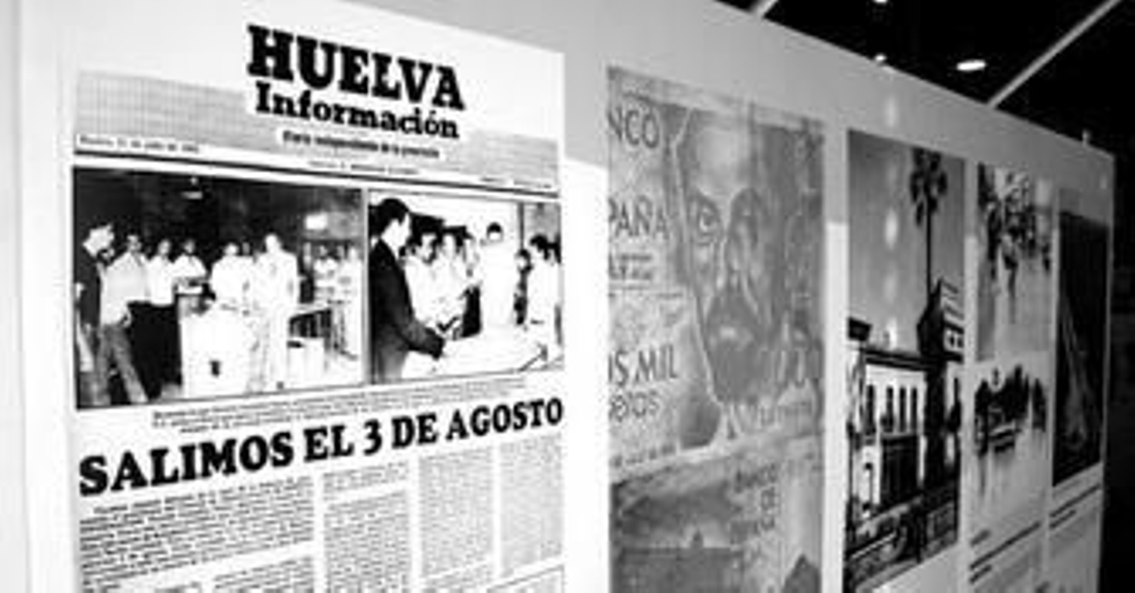 1. Desde el número cero Huelva Información hace un recorrido por lo más importante de la actualidad informativa de estos últimos            25 años. 2. La Reina Doña Sofía, acompañada por el presidente Rodríguez de la Borbolla y el alcalde Juan Ceada en la inauguración del Gran Teatro. 3. Colón disfrazado en su monumento por la Fopac. 4. El príncipe Felipe en las Carabelas Colombinas.  5. 3 de Marzo, manifestación por la Universidad.  6. Desastre en Doñana por la contaminación de Boliden. 7. Reunión en la FOE de la Mesa de la Descontaminación. 8. El Recreativo en Primera División. 9. Boda de Raquel Mosquera y Pedro Carrasco. 10. La lacra de las inundaciones. 11. El Papa Juan Pablo II en Huelva.