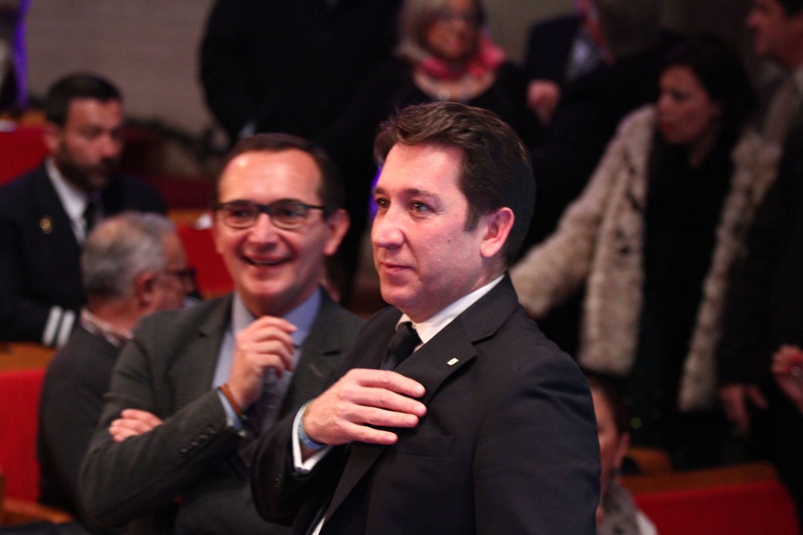 Imágenes de la entrega de las medallas de Huelva