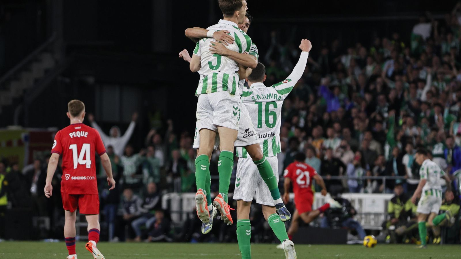 Las imágenes del Betis - Sevilla