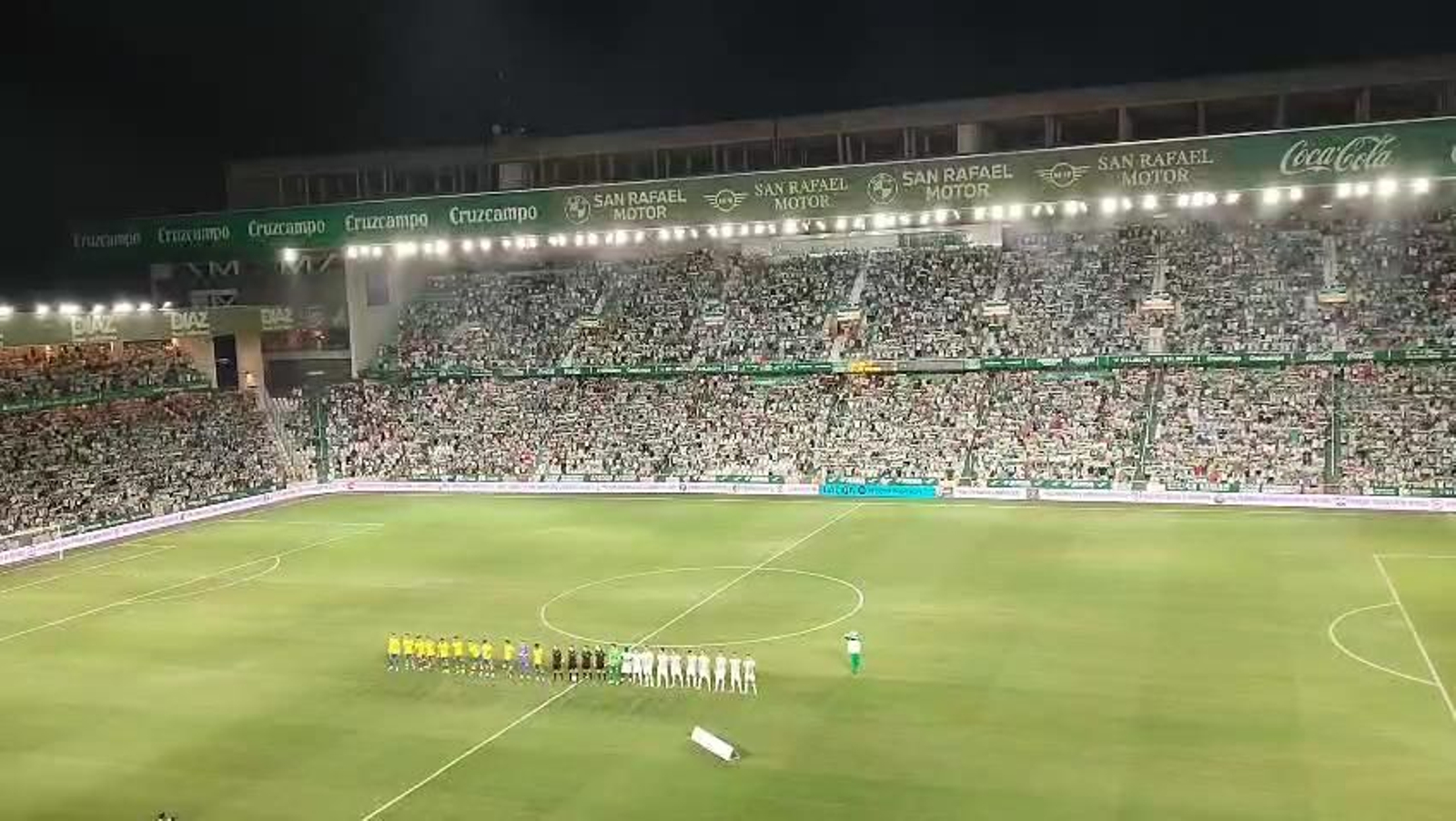 Así sonó el himno del Córdoba CF en su estreno en El Arcángel