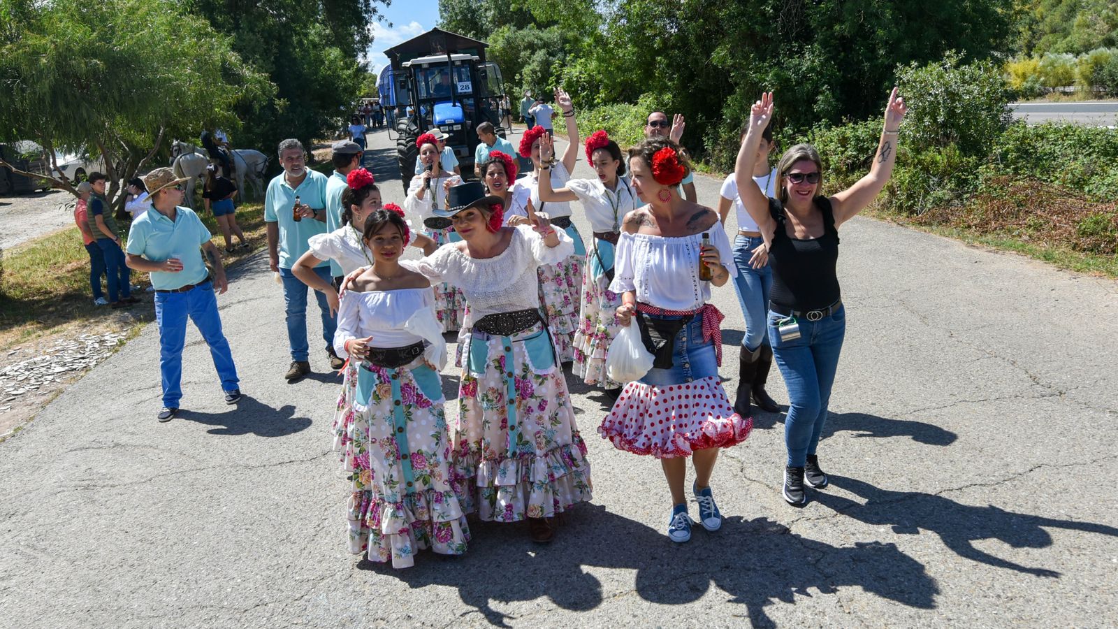 Fotos de la romería de San Isidro Labrador en Los Barrios