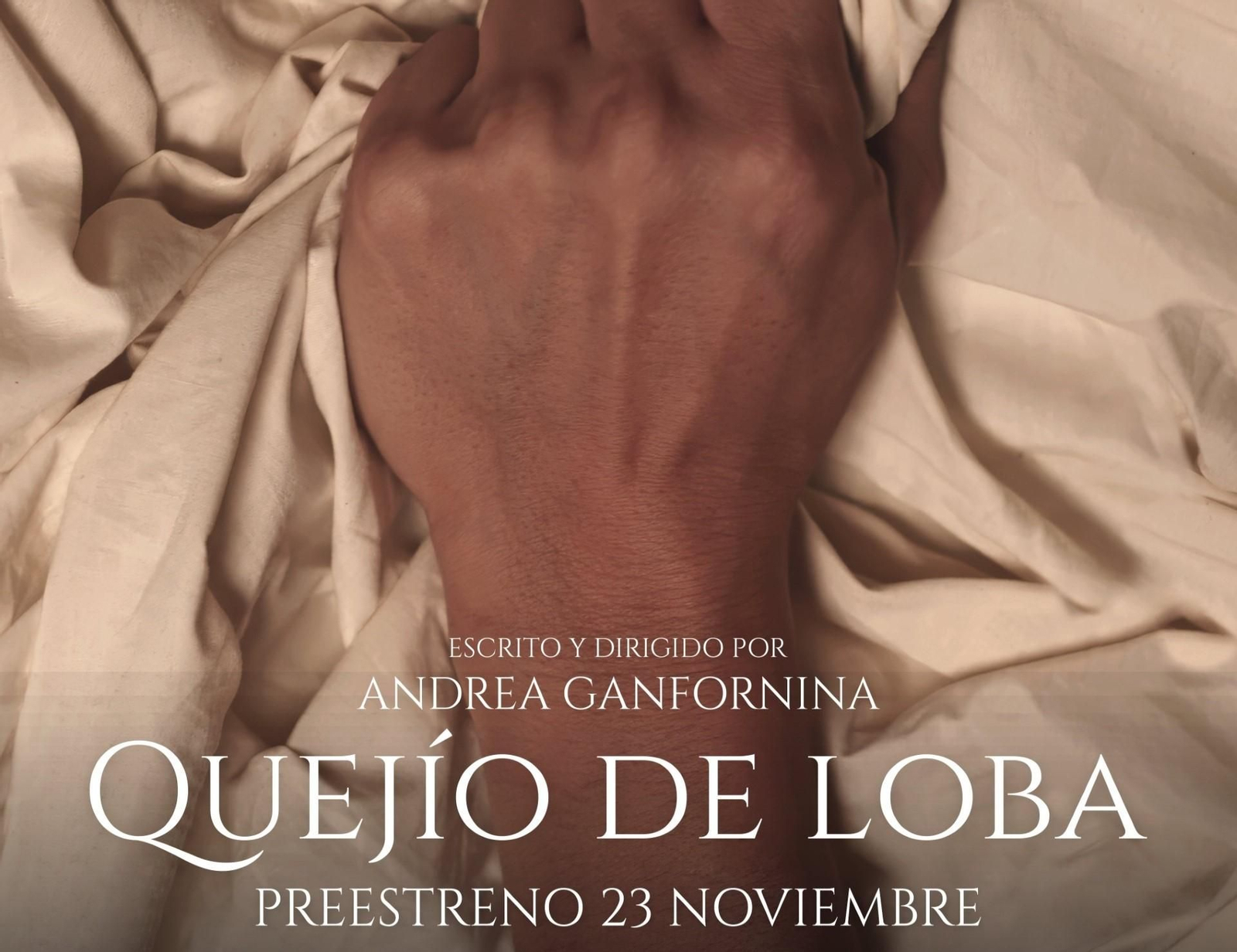 Cartel del cortometraje 'Quejío de loba'