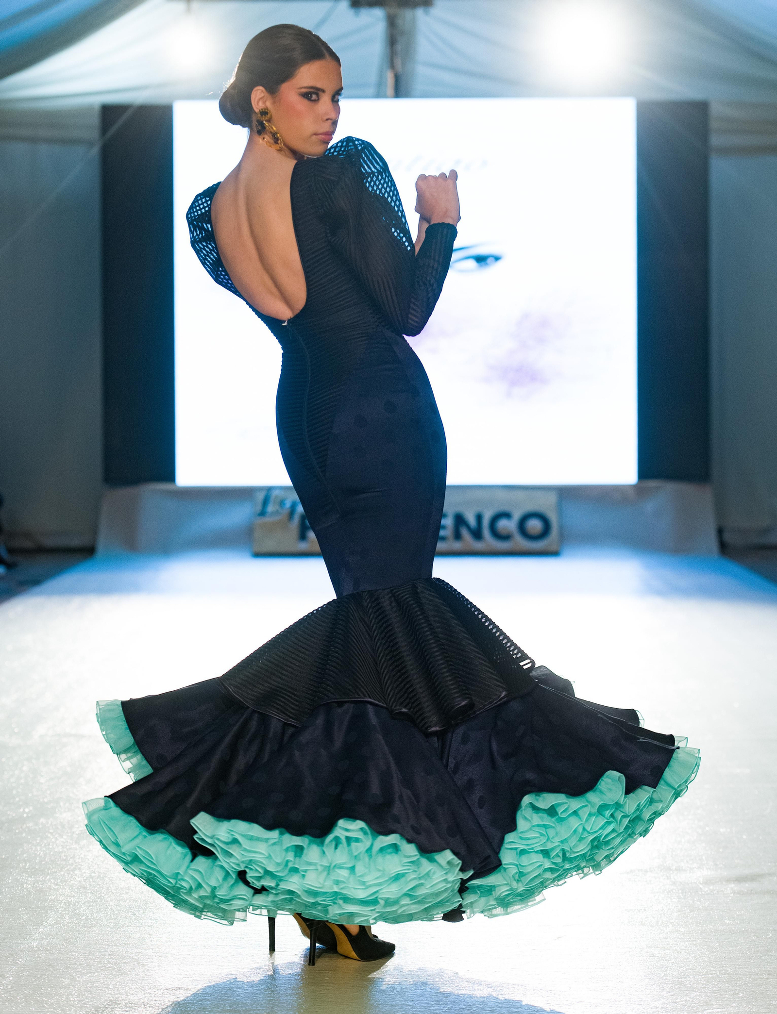 Desfile de Santana Diseños en Lepe Loves Flamenco 2020