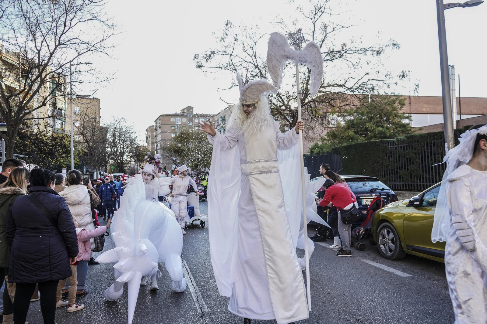 Así ha sido la cabalgata de Papá Noel en Granada