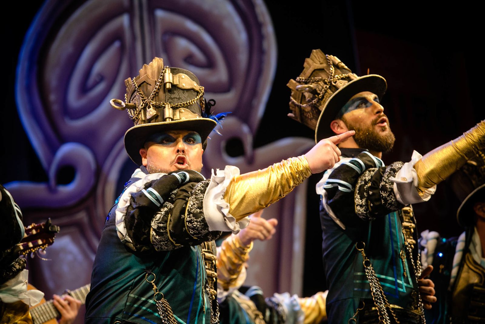 La comparsa de Nene Cheza "Los cerrajeros"