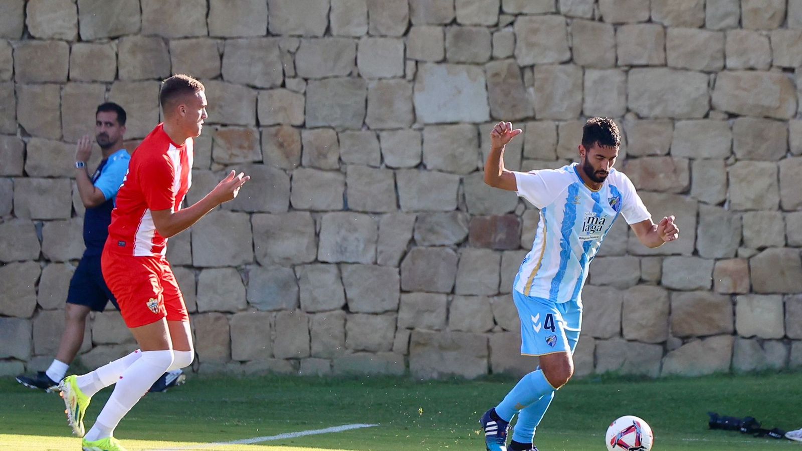El Málaga CF - Almería de pretemporada, en fotos