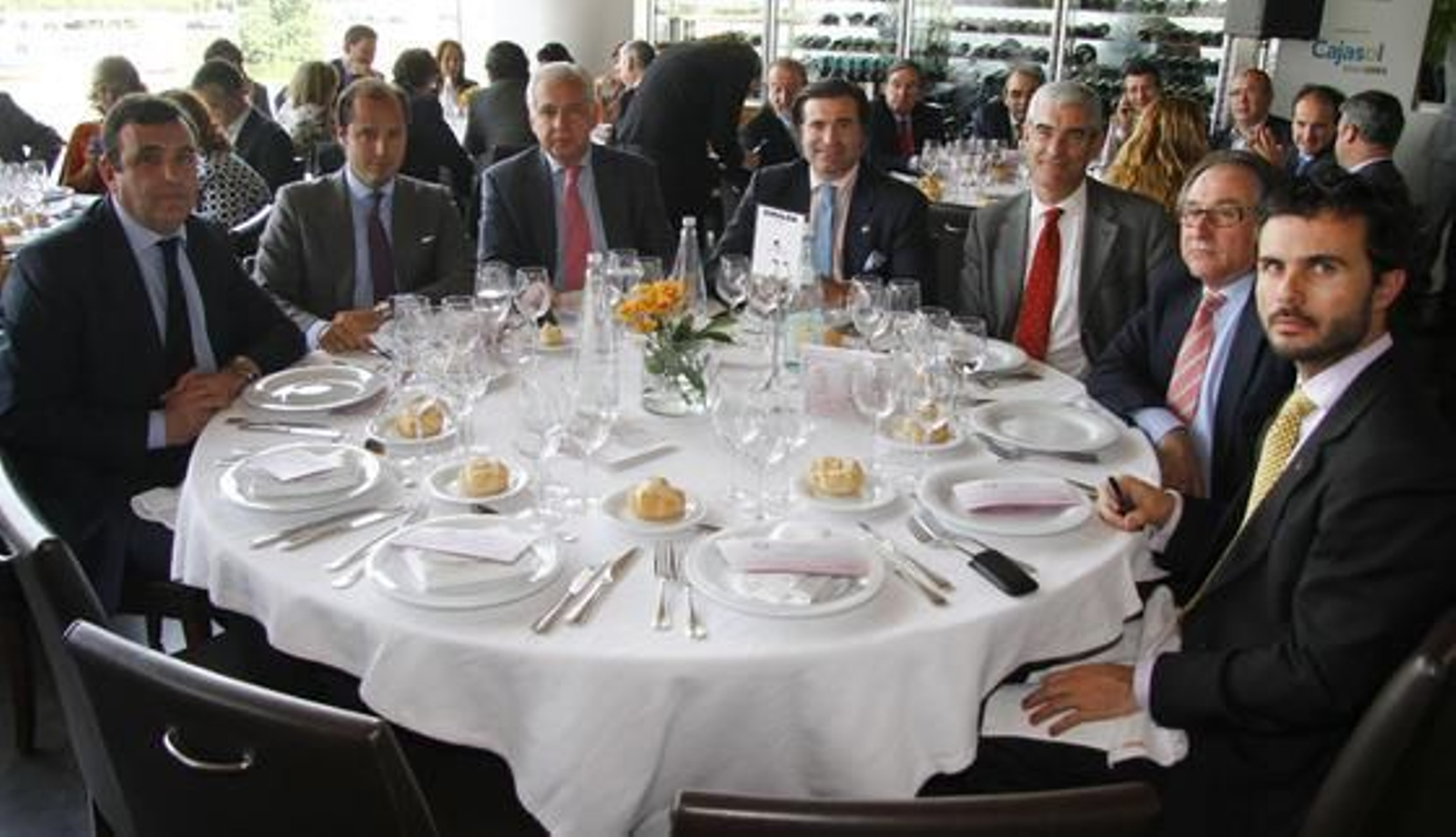 Ignacio García, Ramón Rodríguez de la Tsern, Jacinto León, Óscar González-Barba, Ángel Navarro, Antonio Piñeiro y Pablo Morillo.

Foto: Juan Carlos Vázquez y Victoria Hidalgo