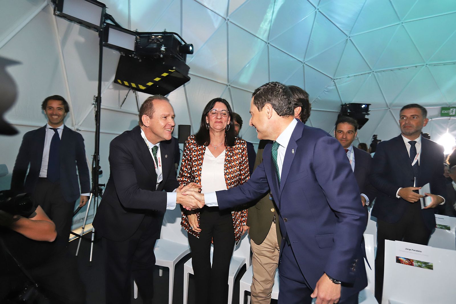 Presentación de la nueva planta de biocombustibles de segunda generación  de Cepsa en Palos de la Frontera (Huelva)