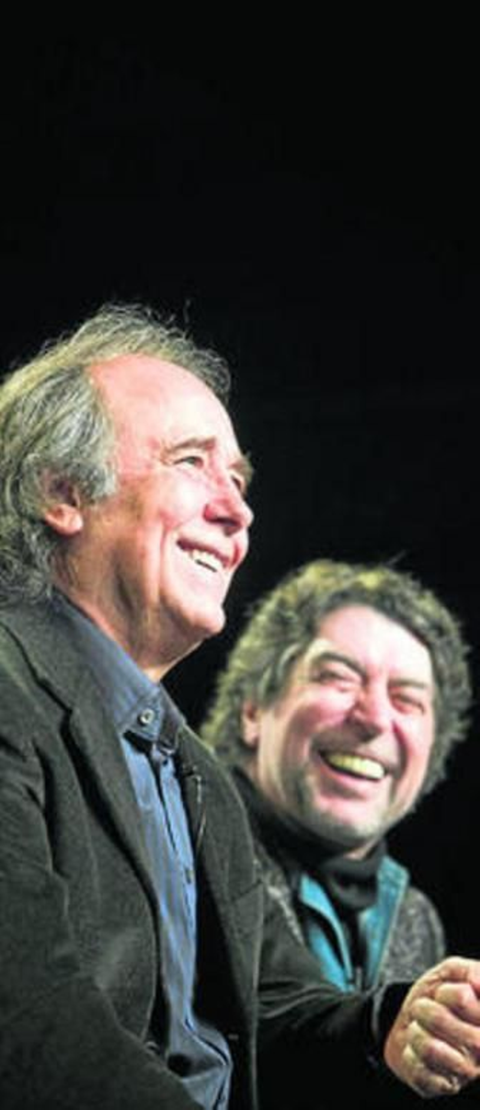 Joan Manuel Serrat y Joaquín Sabina, dos viejos amigos.