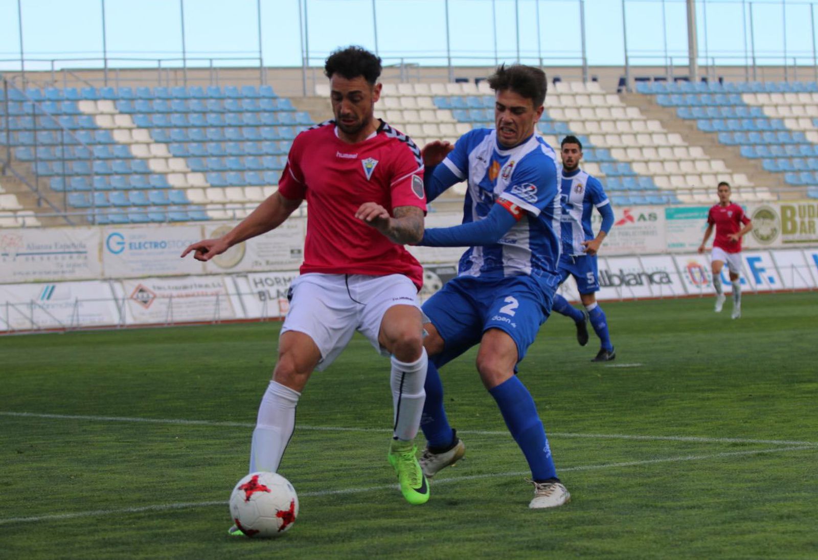 Juanfran, con el Marbella.