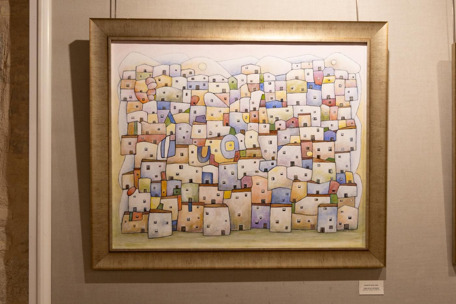 La exposición cuenta con obras de grandes firmas de artistas jienenses.