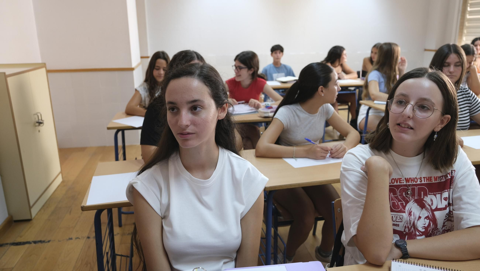 Inicio del curso escolar en el IES Alborán-Manuel Cáliz, en imágenes