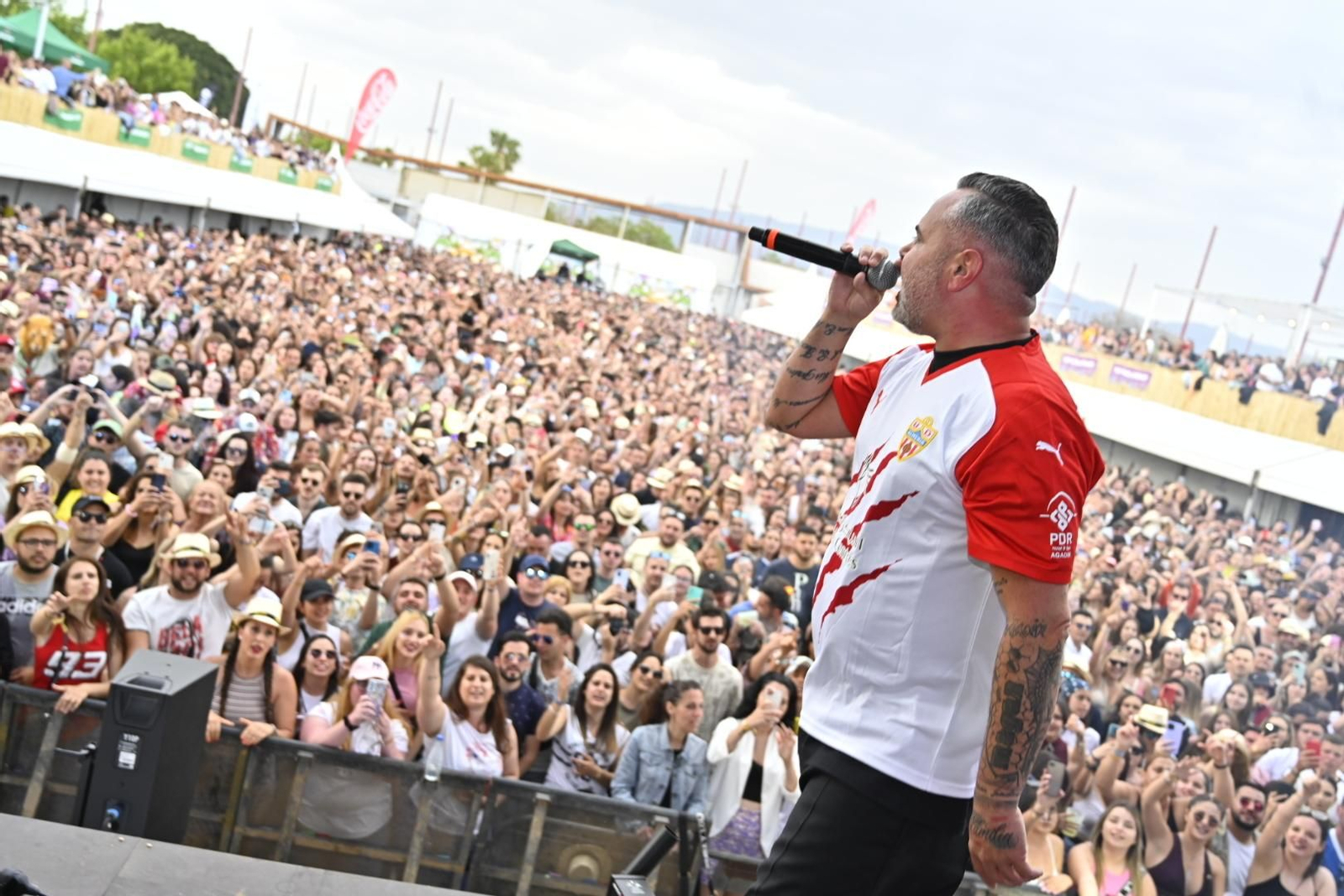 Juan Magán durante su actuación hace dos años en el mismo Festival. Juan Magán durante su actuación hace dos años en el mismo Festival.