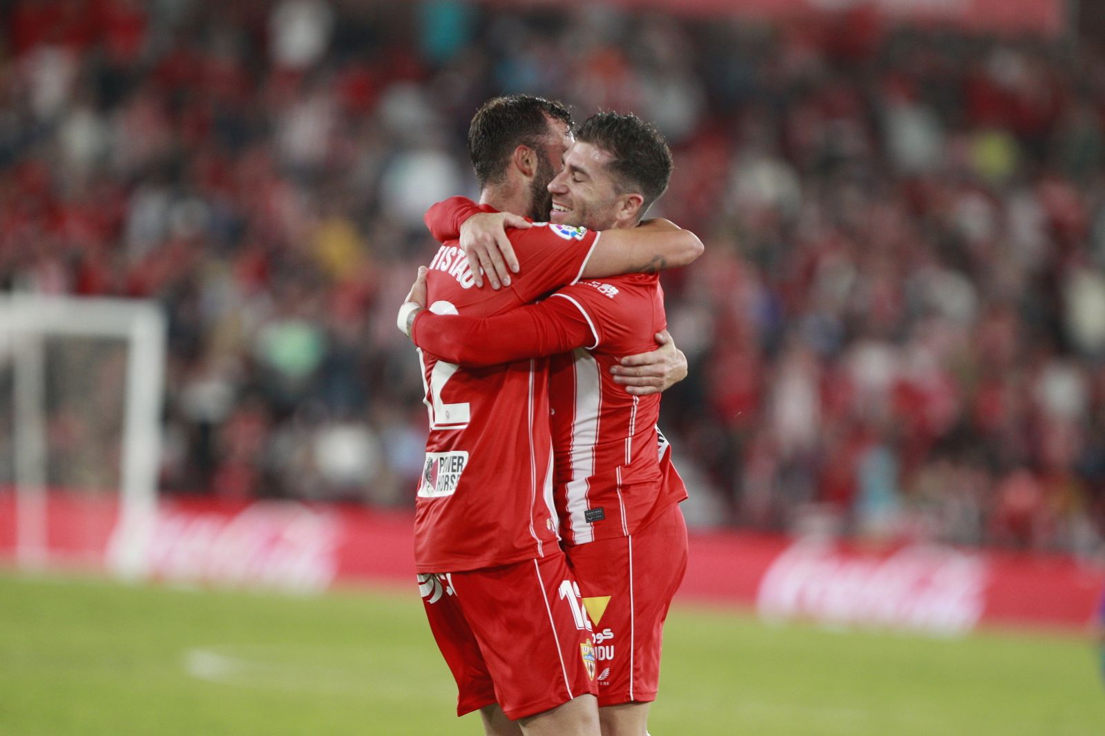 Imágenes del partido de fútbol U.D. Almería-Getafe C.F.