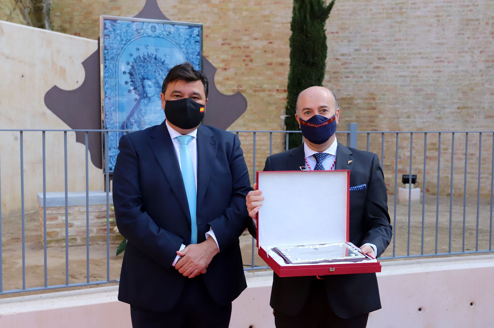 Imágenes de la inauguración de la Plaza Nuestra Señora de los Ángeles