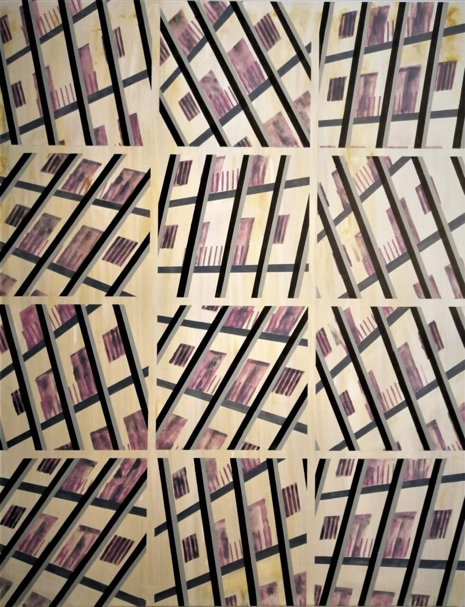 'Reclusión', una obra de Joaquín González 'Quino' (Mérida, 1946).