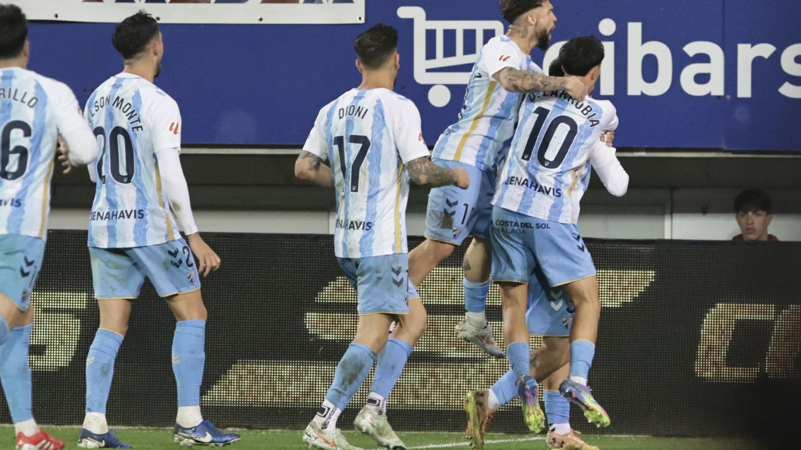 El Eibar-Málaga CF, en fotos