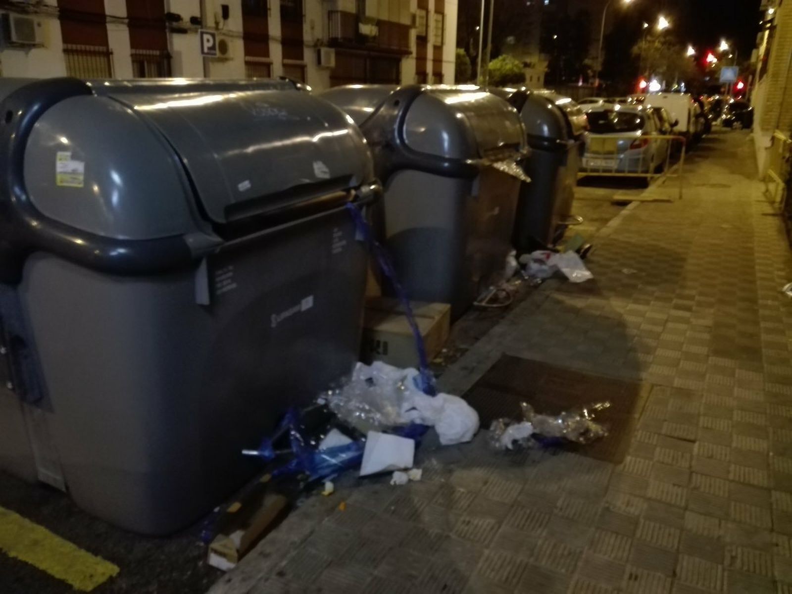 Galería de imágenes de la suciedad en distintos puntos de la ciudad.