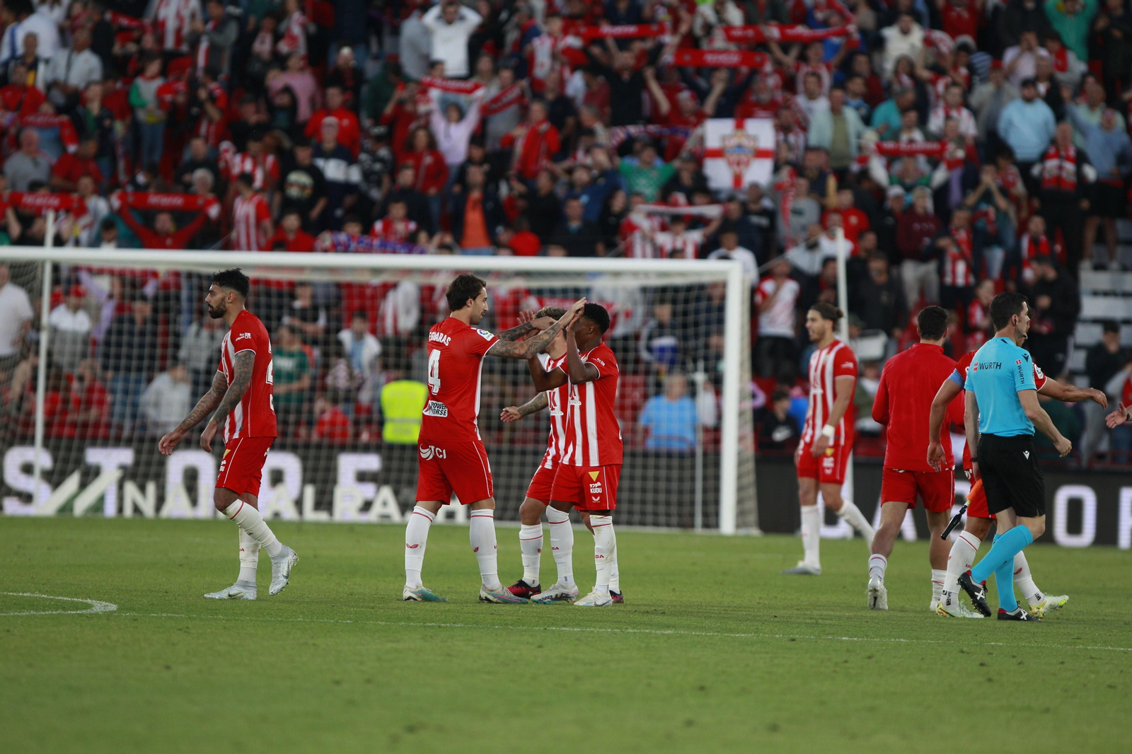 Fotogalería del partido de la Liga Santander, U.D. Almería-Valencia