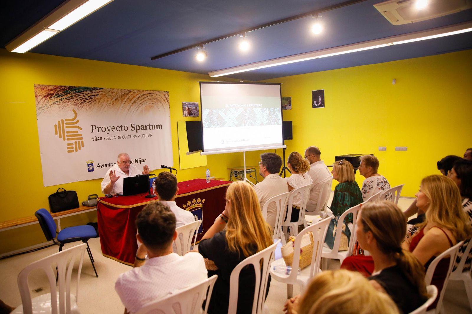 Jornada inaugural del I Encuentro de Esparteros de Níjar, en imágenes