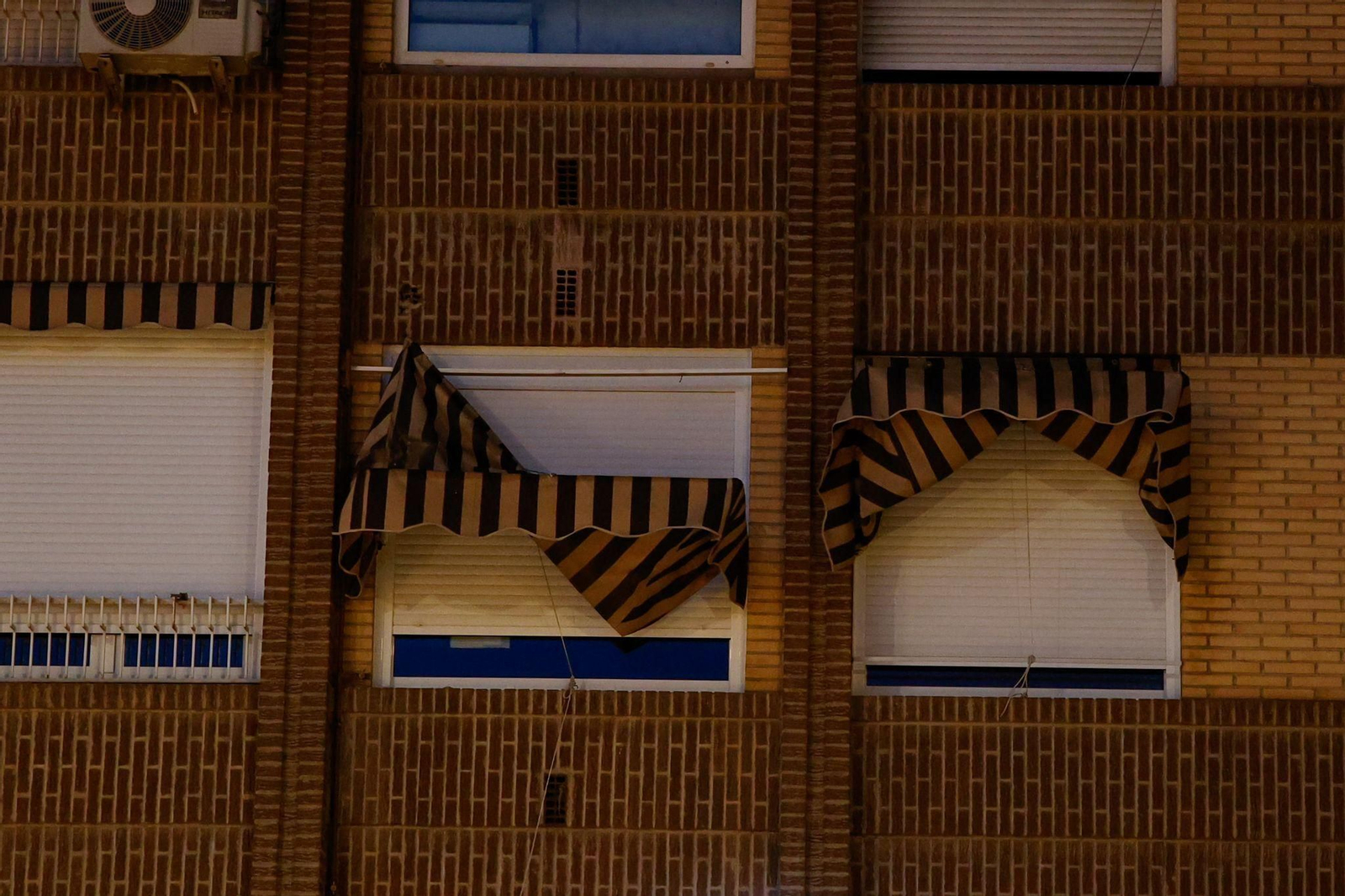 Fotos: así está siendo el fuerte viento de la borrasca Bernard en Granada