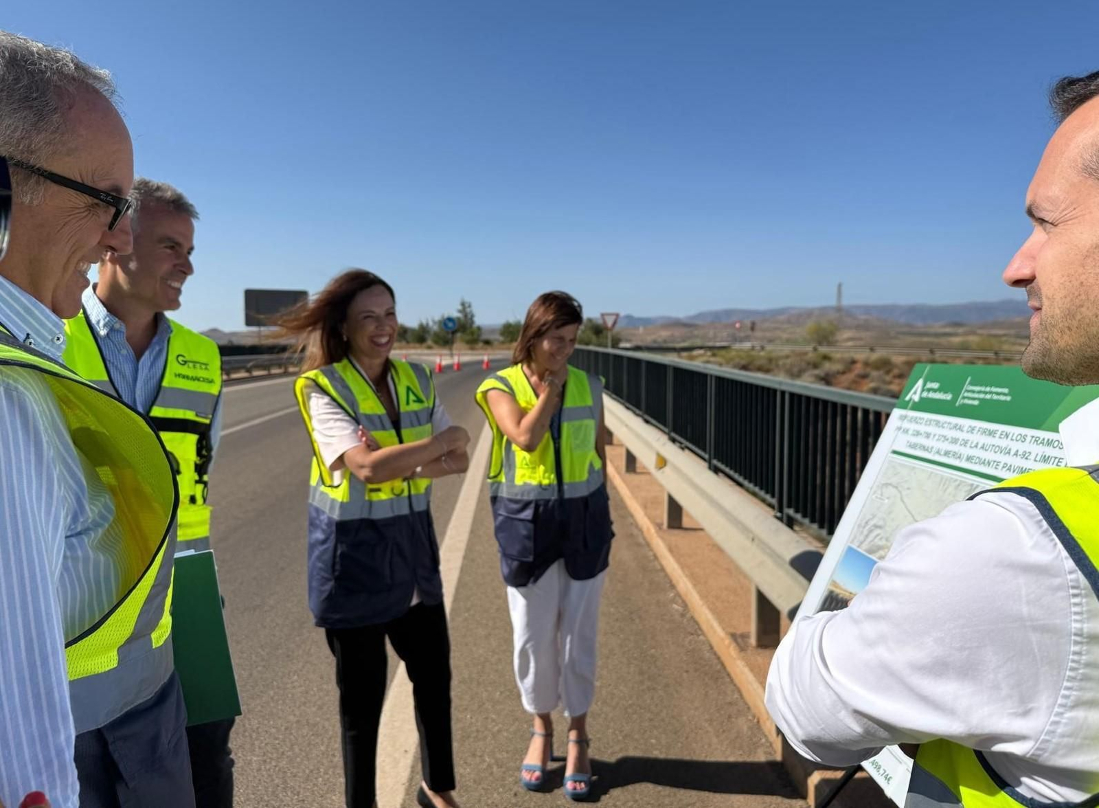Inicio de las obras de la A-92 a su paso por Almería.
