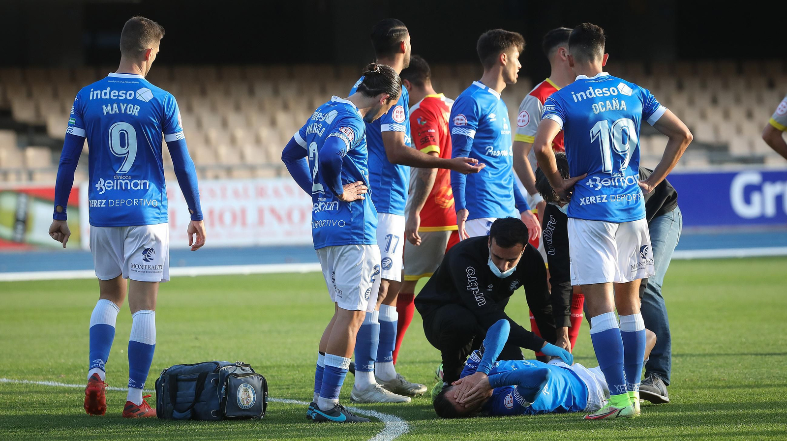 Victoria del Xerez DFC ante el Antequera (1-0)
