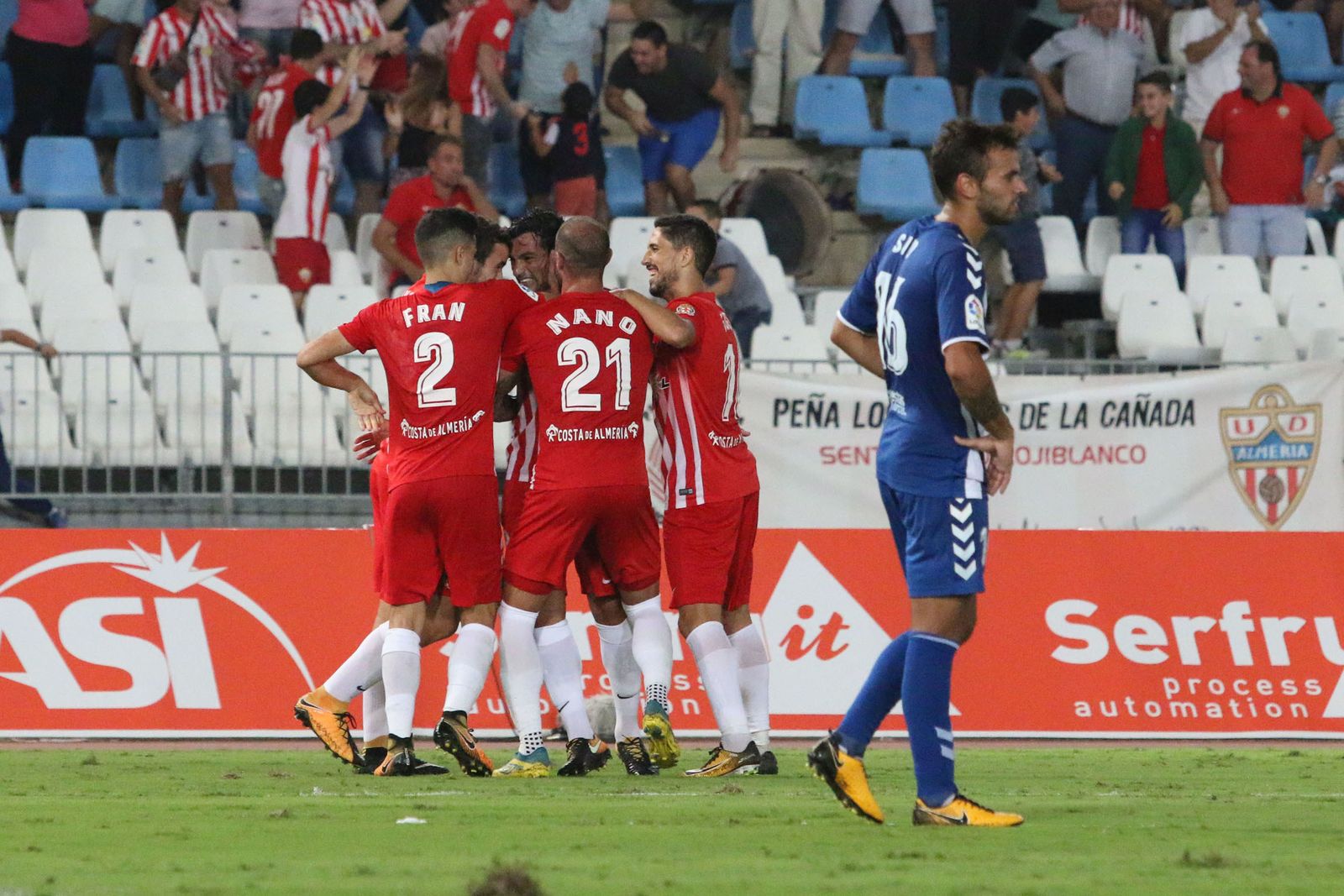 Las imágenes del Almería-Lorca