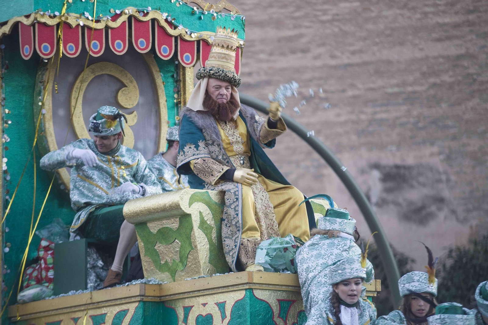 La Cabalgata de Reyes Magos de Sevilla, en imágenes