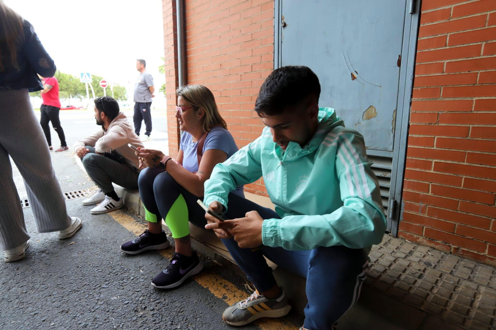 Las mejores imágenes de la venta de entradas para el partido Gimnástica Segoviana-Recreativo