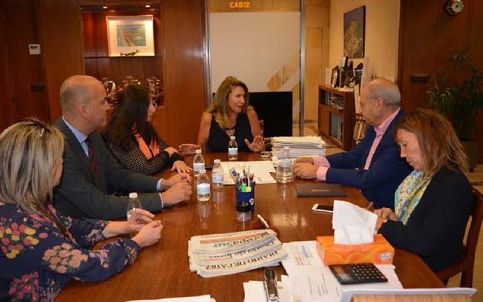 Jorge Ramos recibe a la Asociación SKAL Internacional Cádiz