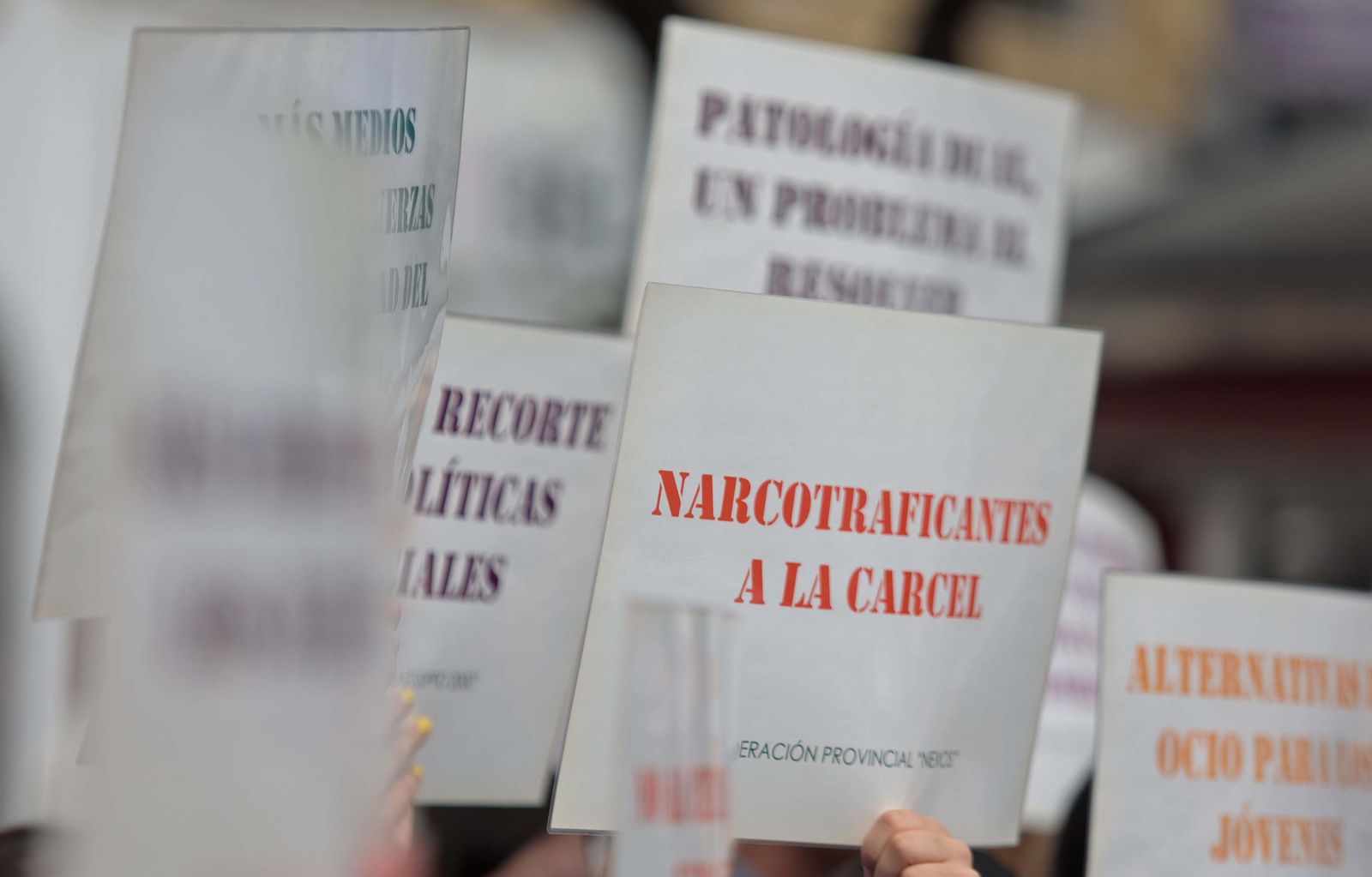 Imágenes de la conmemoración del Día Mundial Contra la Droga en Algeciras