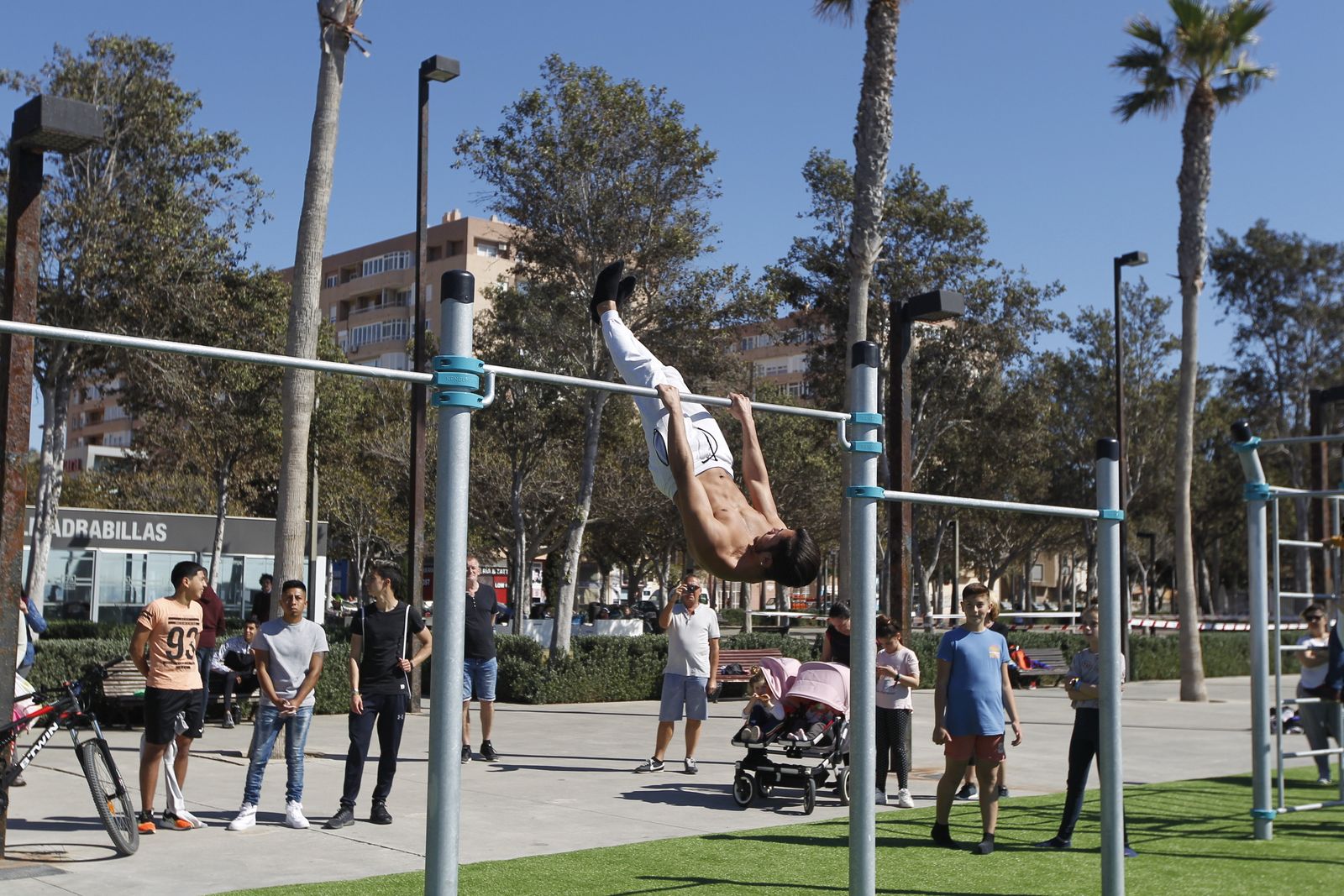 Fotogalería Pista de Calistenia. Parque de los Periodistas. Almería