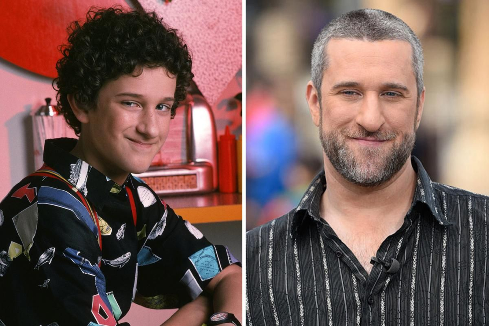 Dustin Diamond con su aspecto juvenil y ya entrado en los 40