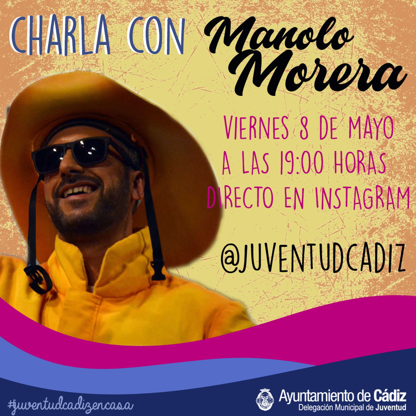 Cartel de Manolo Morera.