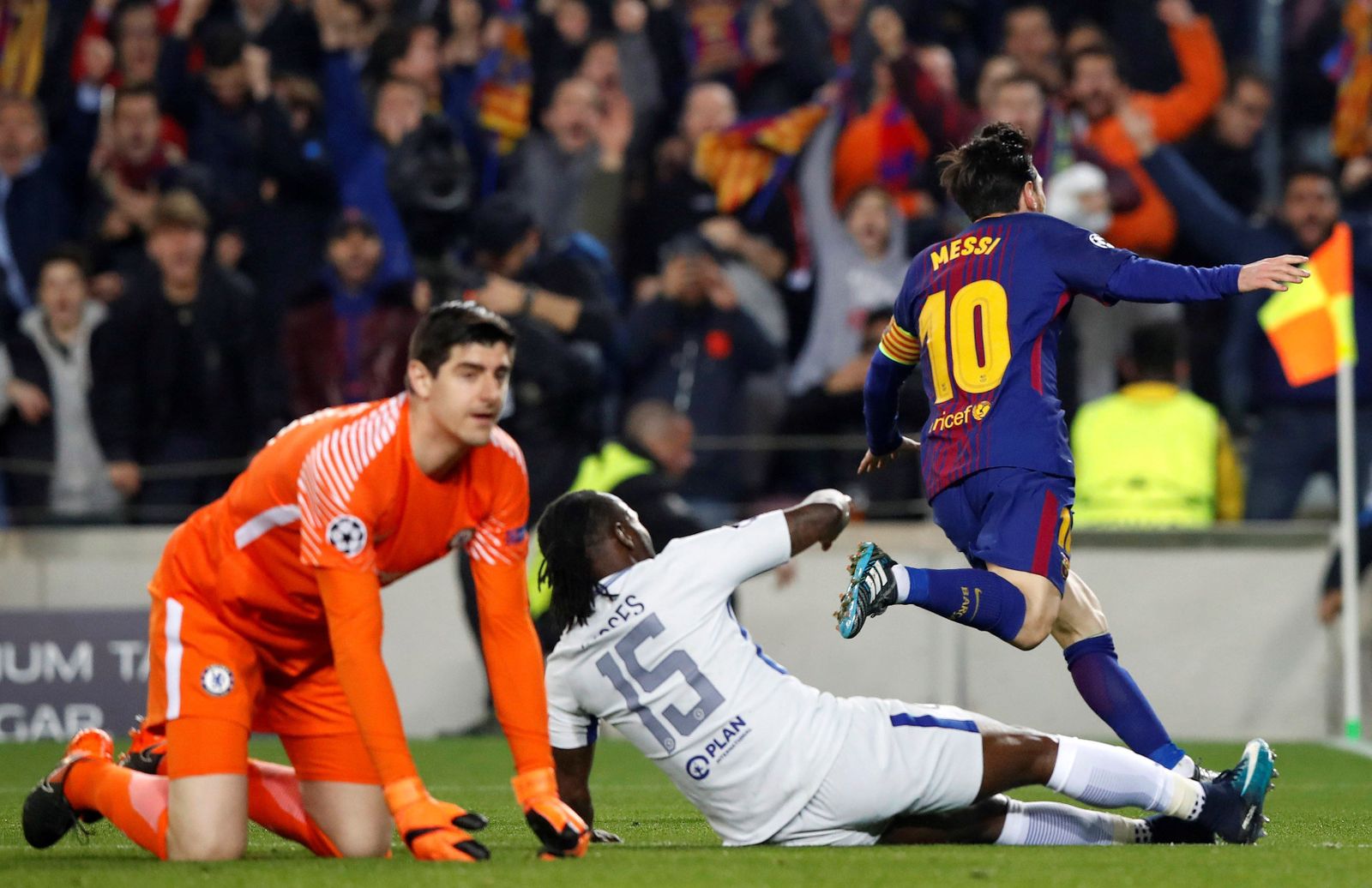 Las imágenes del Barcelona-Chelsea