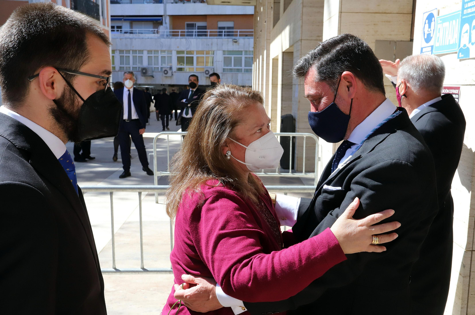 Imágenes del Pregón de la Semana Santa de Huelva 2021 de Eduardo Sugrañes