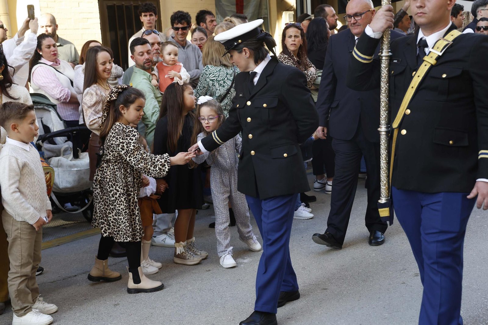Fotos del Domingo de Ramos en La Línea: La Borriquita y Flagelación