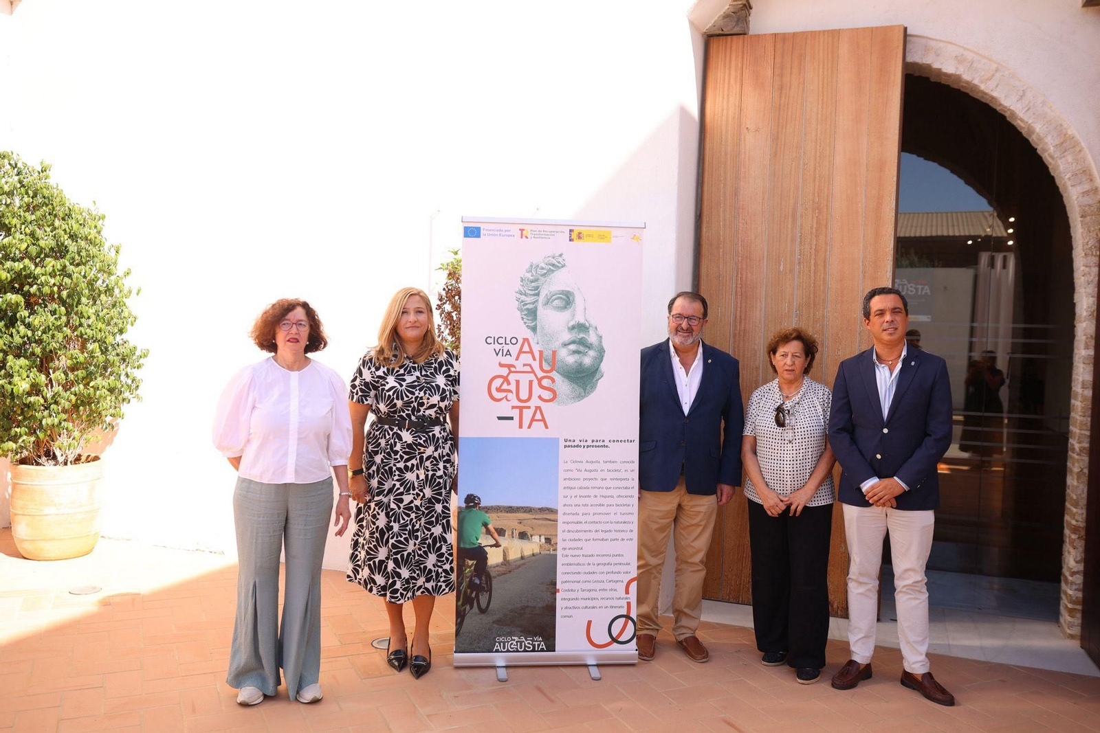 La presentación de la ciclovía Augusta.