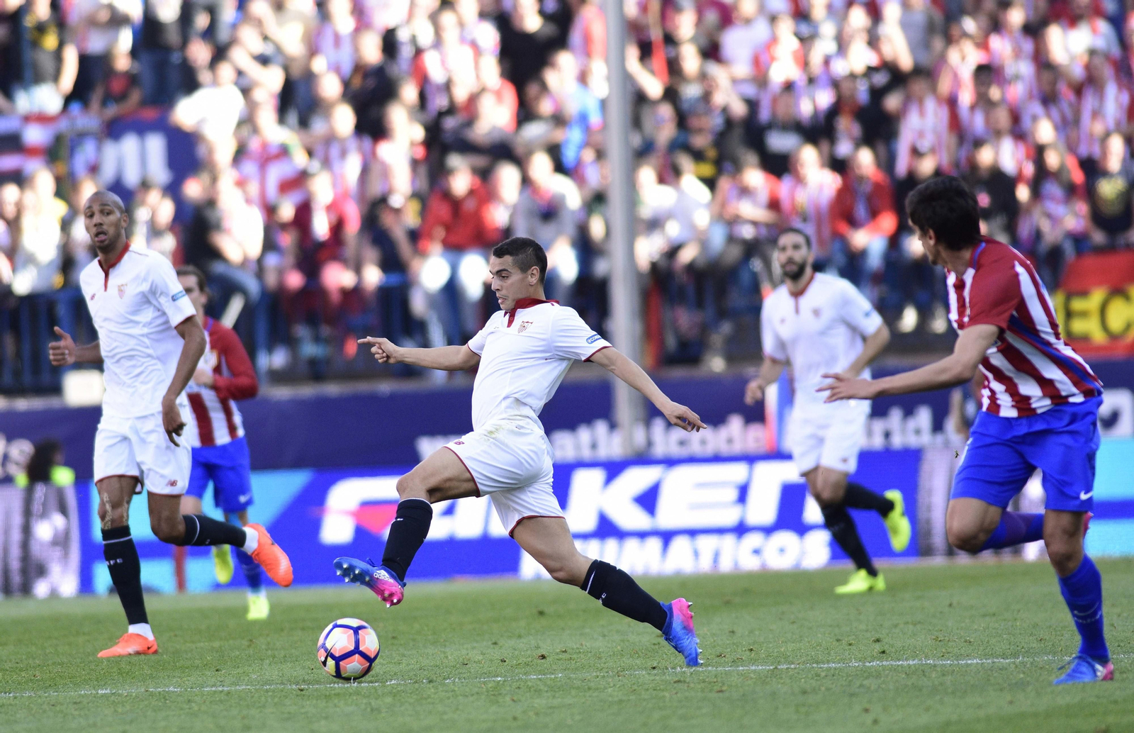 El Atlético de Madrid-Sevilla FC, en imágenes