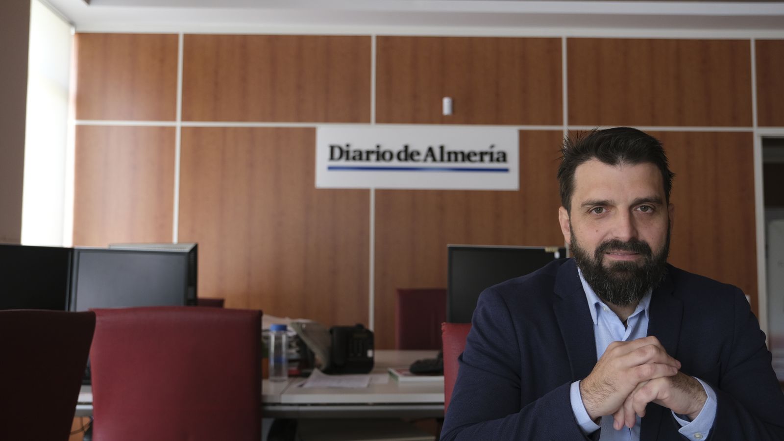 Juan Francisco Rojas concede su primera entrevista como candidato a la Alcaldía de Almería