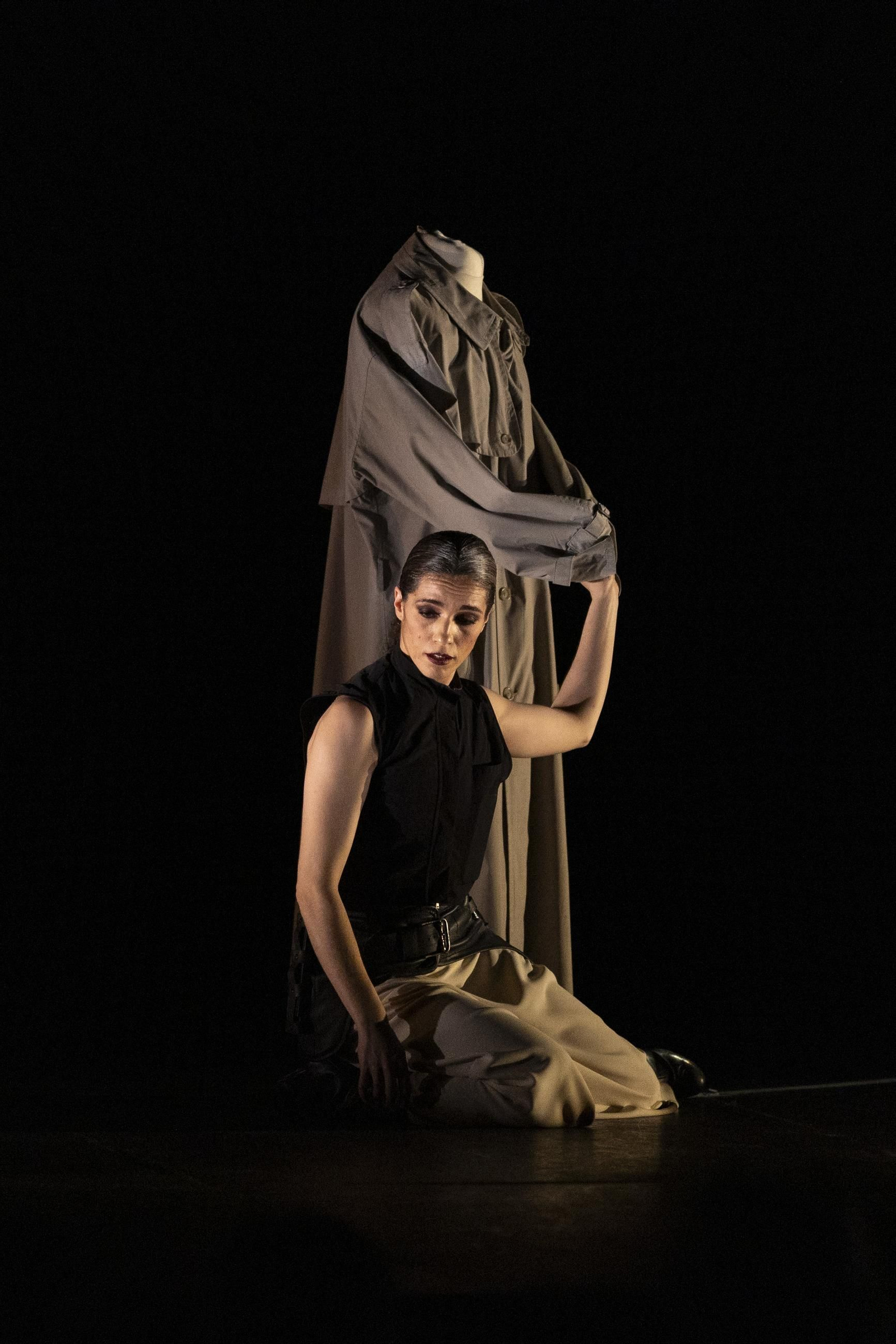 Sara Jiménez, en el escenario